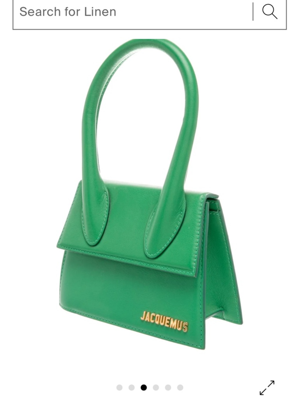 Jacquemus Emerald Green Mini Leather Top-Handle Bag ✨ - Picture 8 of 10